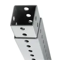 8-Feet Galvanized Steel Telescopic Square Post