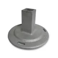 Cast Iron Pedestal Post Mounting Base