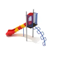 5-Feet Freestanding Slide with Snake Climber