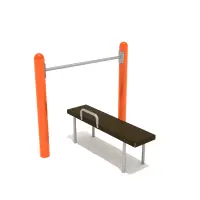 Assisted Horizontal Chin Up Bar