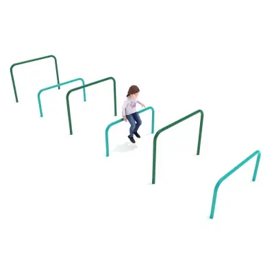 Over Under Agility Bar Set