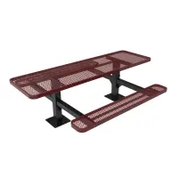 MyTCoat Honeycomb Steel Double Post Picnic Table