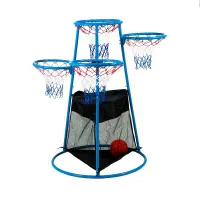 Angeles 4-Rings Basketball Stand with Storage Bag