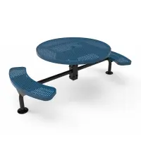 MyTCoat Honeycomb Steel Deluxe Frame Round Table