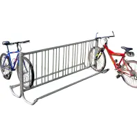 Modern Double-Sided Bike Rack