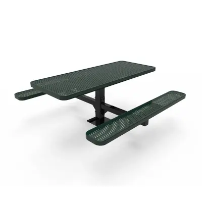 MyTCoat Honeycomb Steel Single Post Picnic Table