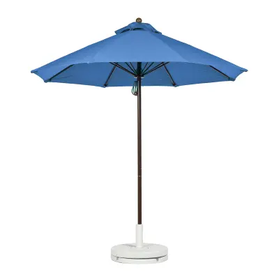 7.5-feet Octagon Market Umbrella with Fiberglass Frame with Pulley System