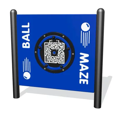 Freestanding Ball Maze Panel