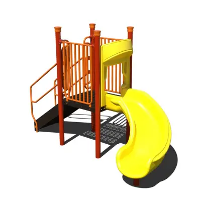 90-degree 3-feet Right Turn Slide