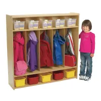 Angeles Value Line Preschool-Age 5-Section Locker