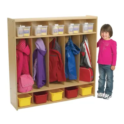 Angeles Value Line Preschool-Age 5-Section Locker