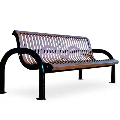 Essentials - Modern Classic Style Park Bench