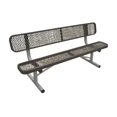 Basic - UltraLeisure Style Park Bench With Back