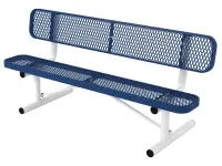 Basic - UltraLeisure Style Park Bench With Back
