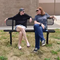 Expanded Steel Bench - 6'