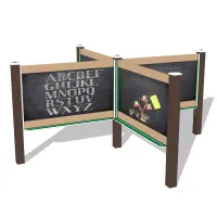 Quadra Outdoor Magnetic Chalkboard