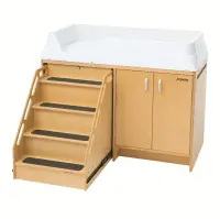 Angeles Changing Table with Locking Stairs