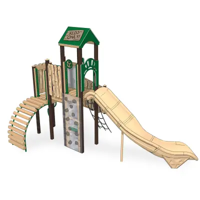 Clubhouse Recycled Playground