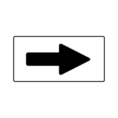Directional Arrow Sign