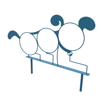 MyTCoat Three Hoop Puppy Jump