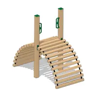 Recycled Plastic Double Arch Climber