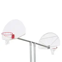 Double Basketball Backstop