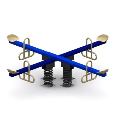 Four-Seat Teeter-Totter