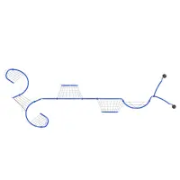 Celestial Channel Climbing Net Course