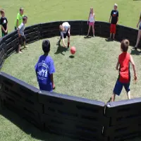 Freestanding Gaga Ball Pit