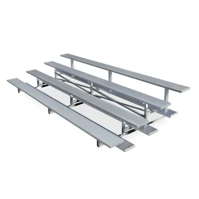 Low Rise Aluminum Frame Sports Bleachers