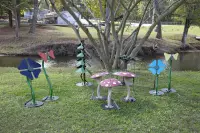 Botanical Garden Ensemble (includes Tenor Tree, Lilypad Cymbals, Mushrooms, Flowers and Butterflies)