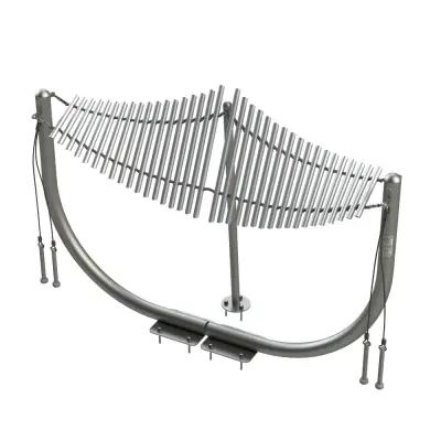 Manta Ray - 36 Note Aluminum Chime Metallophone