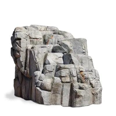 NatureROCKS Large Boulder - Dark Gray Granite