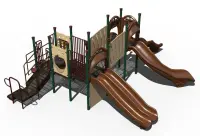 Orange You Glad to Play Playground Structure