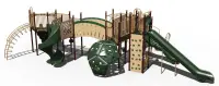 Triple Whammy Playground Structure