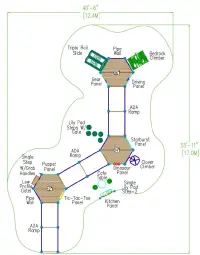 Shining Mountain Playground Structure