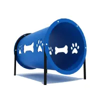 Dog Crawl Through Tube