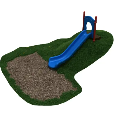 5-feet Single Straight Hillside Slide