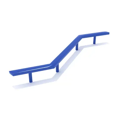 8-foot Zigzag Balance Beam