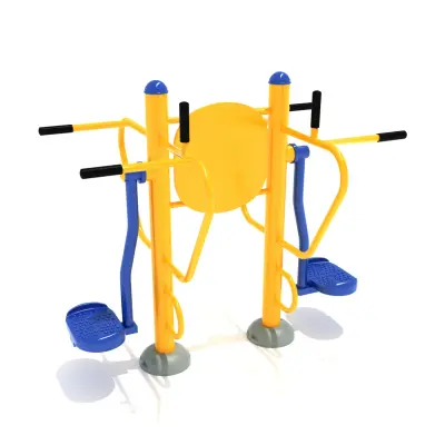 Double Pendulum Swing with Leg Lift