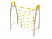 Freestanding Curved Post Chain Climbing Wall