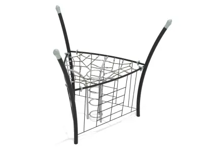 Freestanding Combination Manhole Rope Climber with Side Nets