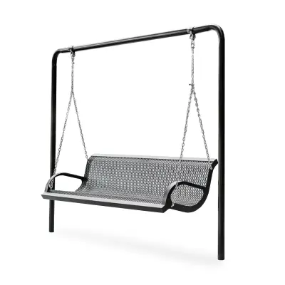 Essentials - Modern Style Park Bench Swing