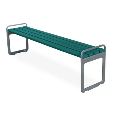 Plaza Bench Without Back