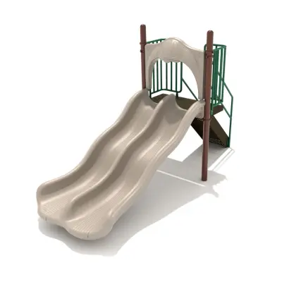 4-feet Double Wave Free Standing Slide