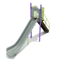6-feet Straight Single Piece Free Standing Slide