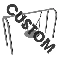 Elite Series 3.5 inch Arch Post Nest Swing 7 foot