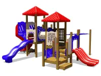 Solstice Canyon Recycled Plastic Playground