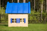 Home Sweet Home Recycled Plastic Dog Park Play Equipment