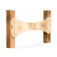 Over and Under Recycled Plastic Dog Park Play Equipment